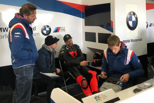 Shaun Muir Racing BMW squad makes World Superbike test debut