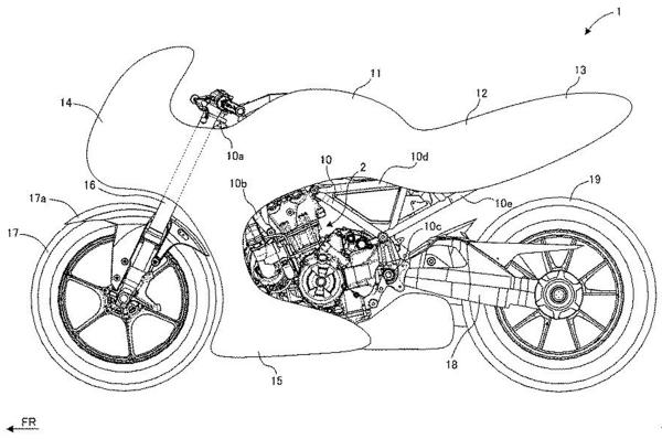 New patent indicates Suzuki turbo bike