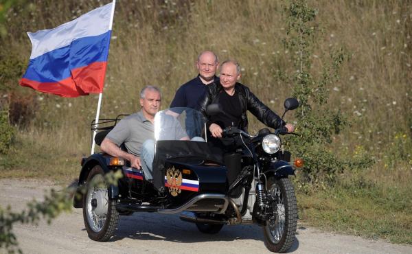 Vladimir Putin - Ural Motorcycles