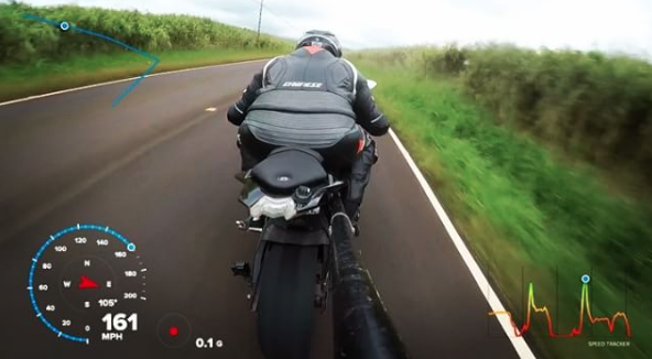 Watch: Rider tests the acceleration of a BMW S1000RR
