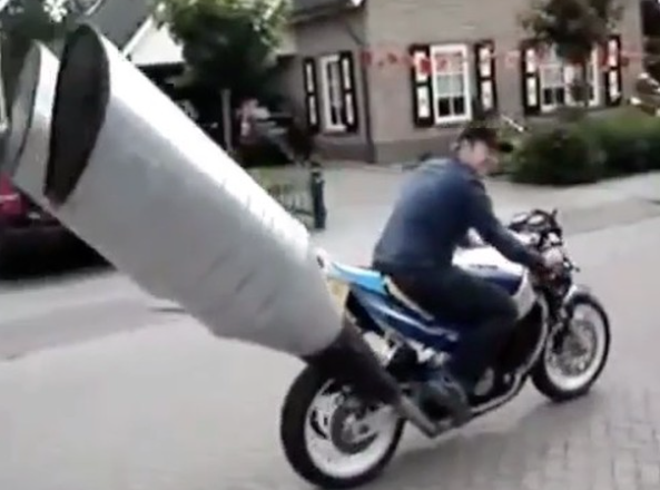 Watch: Now that's an exhaust
