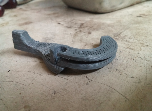  Motorcyclist 3D prints choke lever for his bike because the part isn't produced anymore 