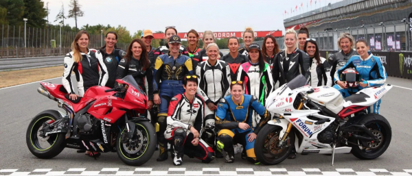 First UK female only motorcycle race