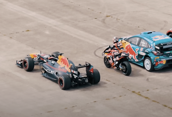 What’s faster: a MotoGP bike or an F1 car?