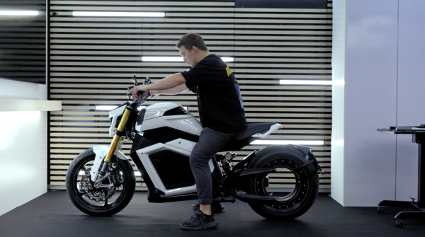 The Verge TS electric motorcycle