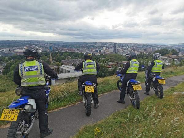 South Yorkshire Police off-road motorcycle team