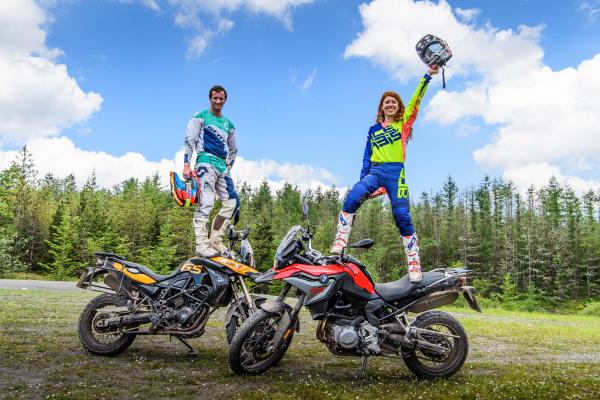 Chasing sheep and victory at the BMW GS Challenge