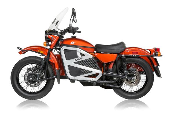 Ural electric motorcycle and sidecar