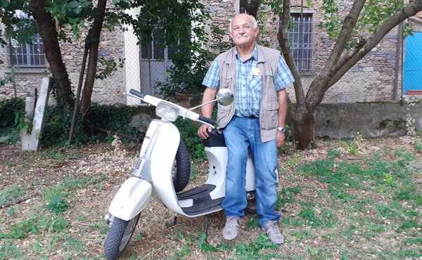 Stolen Vespa 50 Special recovered in Italy 41 years later