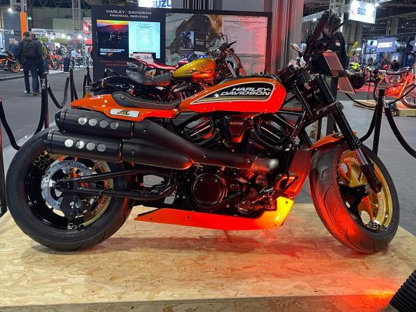 Harley-Davidson custom Sportster S from Sykes at Motorcycle Live