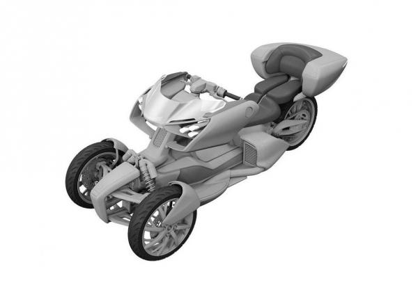 Yamaha Trike concept patents