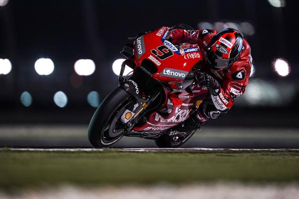 Petrucci leads FP4 among multiple fallers