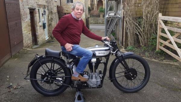 Ex-RAF pilot sells Norton motorcycles to save his church