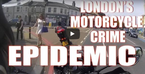 London's motorcycle crime epidemic