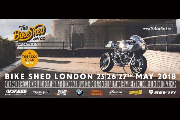 Bike Shed London Motorcycle Show - this weekend!