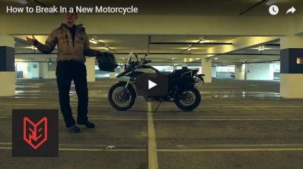 Should you break in a new motorcycle?