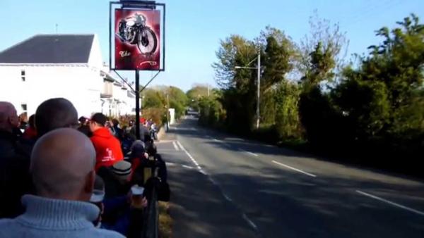 Spectator who held up TT practice jailed for a month