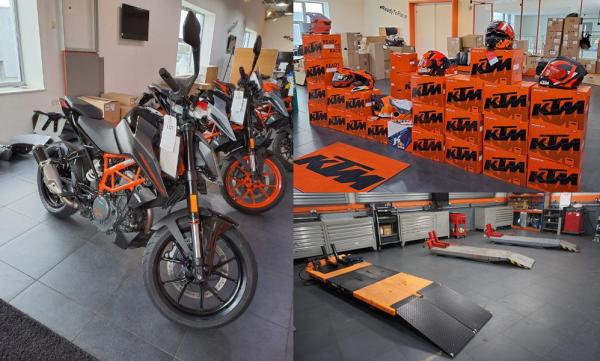 Auction Includes All You Need to Set Up a Motorbike Dealership