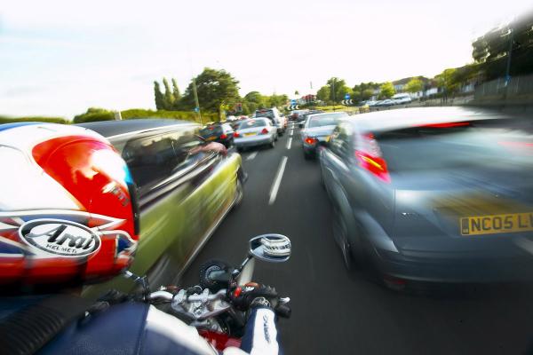 Five tips for safe motorcycle filtering