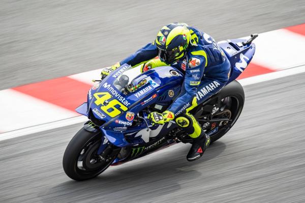 Rossi 'better' with bike 'quite different' to test