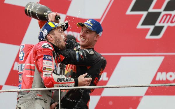 Dovizioso wins wet Valencia MotoGP, Espargaro takes maiden KTM podium