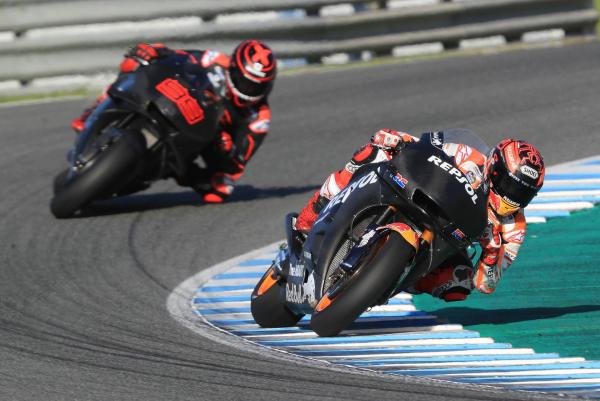 Marquez faster on 2018 Honda, feeling better on 2019 prototype