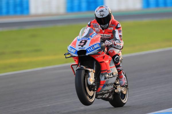 Petrucci fastest as build-up to big chance continues