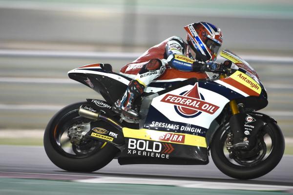 Qatar Moto2 test times - Saturday (Session 2)