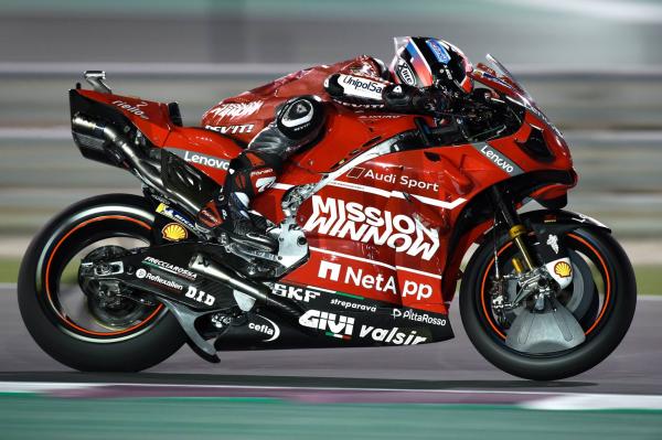 Petrucci stays tight-lipped on new Ducati parts