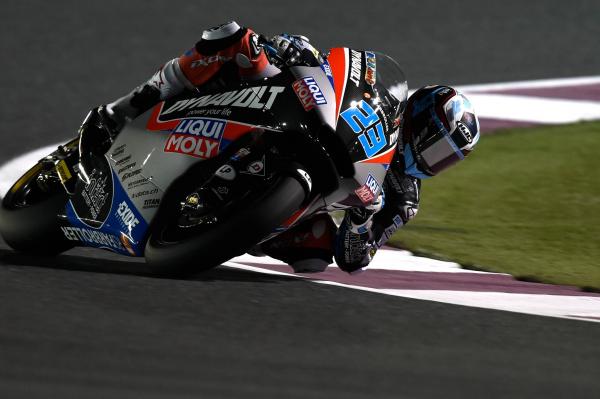 Qatar Moto2: Record lap speeds Schrotter to pole