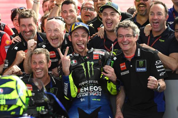 'Another era' - Rossi podium 23-years after debut!