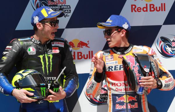 Rossi second, feeling 'strong' after 'strange day'