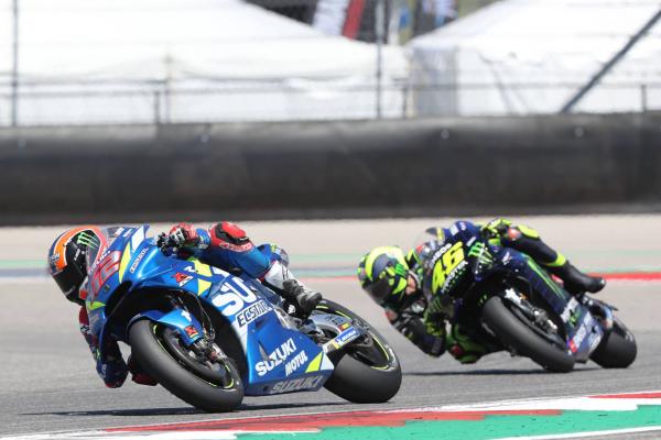 Rins: Pressure from Rossi made first MotoGP win incredibly emotional