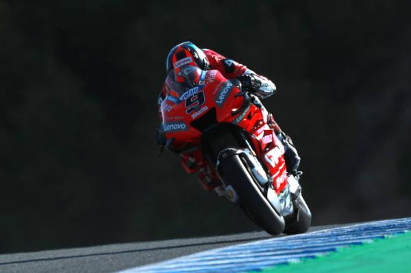 Petrucci leads Ducati resurgence in red-flagged FP2