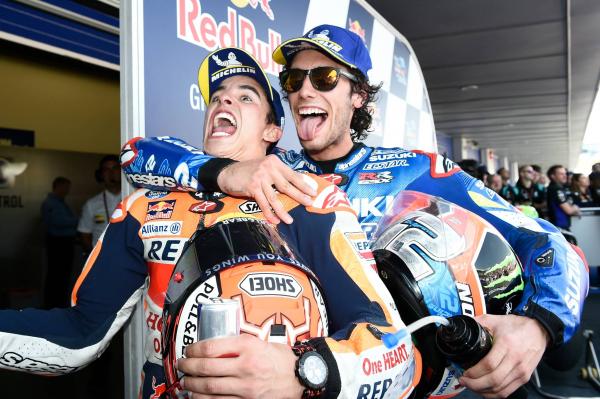 Marquez: Rins a MotoGP title contender with no pressure