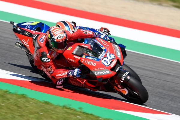 Dovizioso ‘not happy, can’t ride how I want’