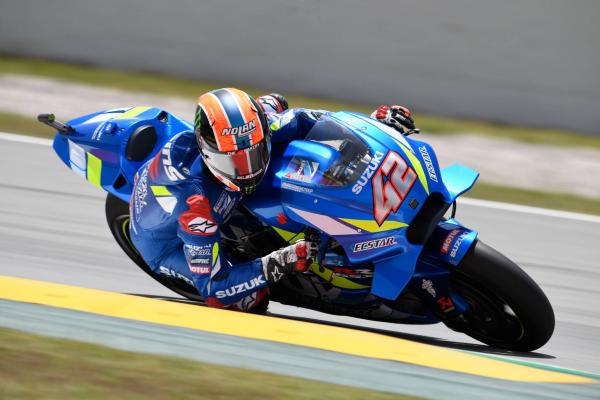 Rins trials new chassis as Suzuki evaluates race debut