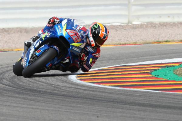Rins surprised by key tyre combination at Sachsenring