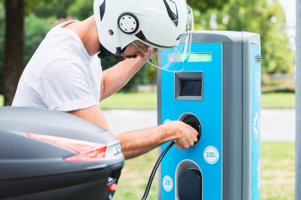Givi, electric charging station.