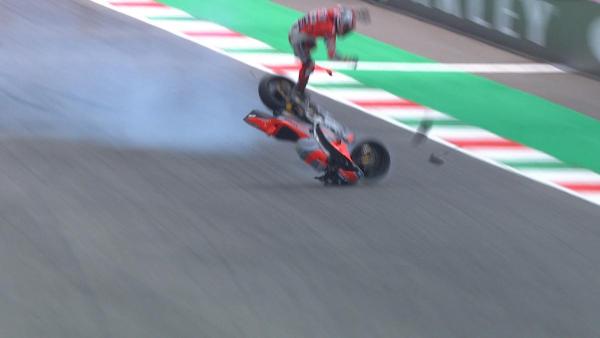 Ducati's Pirro escapes serious injury after 200mph crash