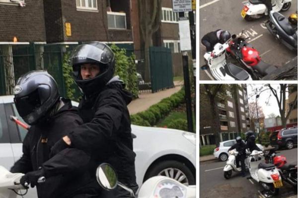 Police testing new tagging spray to catch scooter gangs