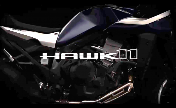 Honda Hawk 11, second teaser.