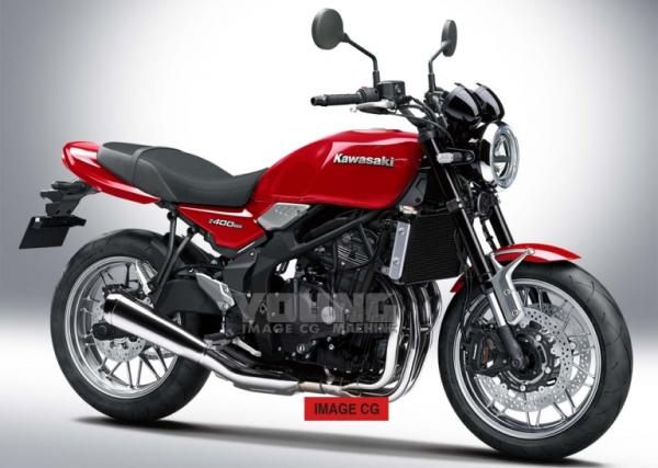Proposed Kawasaki Z400RS render by Young Machine. - Young Machine
