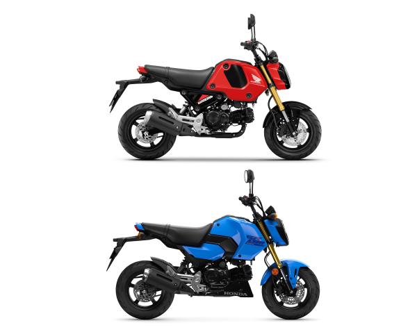 Comparação de modelos da Grom