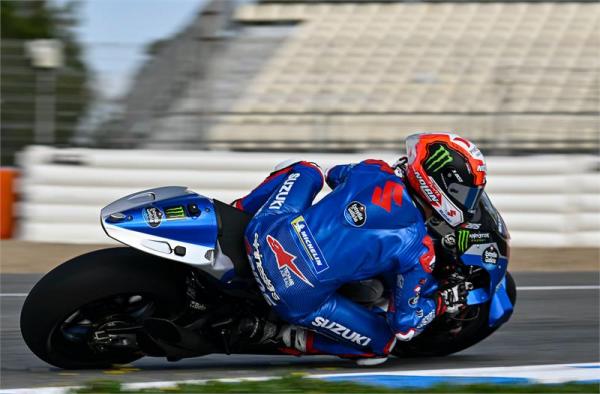 Alex Rins, 2022 Jerez IRTA MotoGP test. [credit: www.suzuki-racing.com].