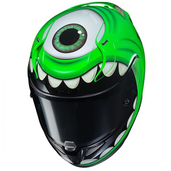 Mike Wazowski Monsters Inc HJC helmet