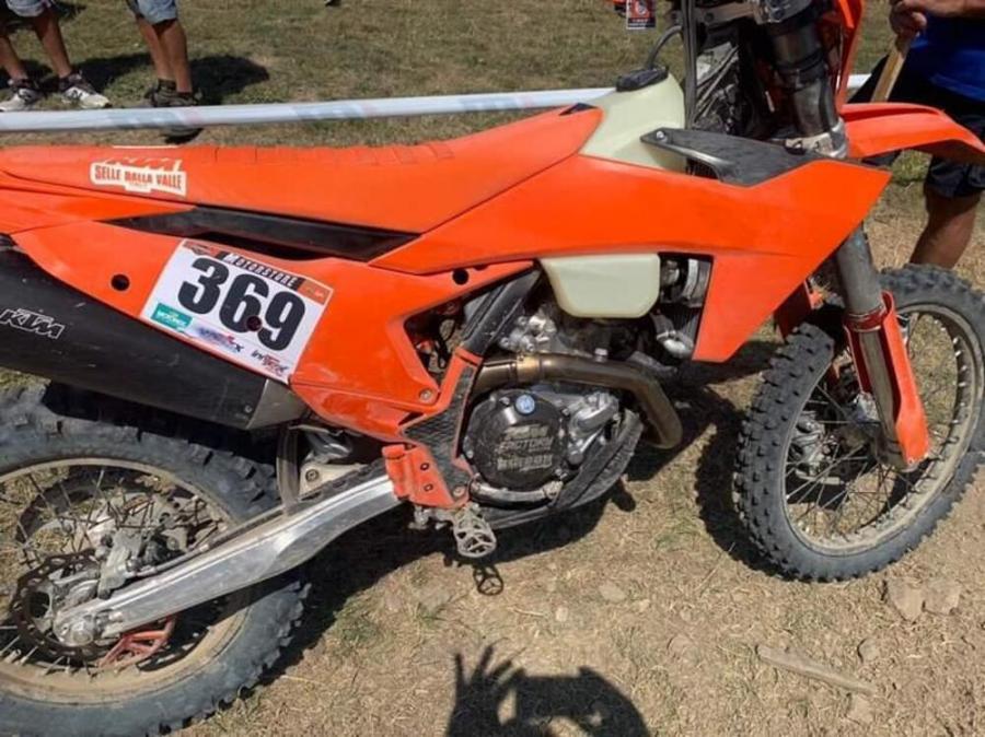 KTM's 2024 enduro bike appears just three months after Visordown