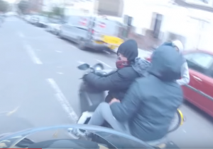 Moped thieves