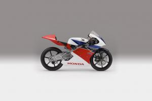 A Honda Racing motorcycle