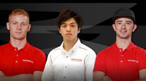 Ryo Mizuno, Glenn Irwin, Tom Neave - Honda Racing